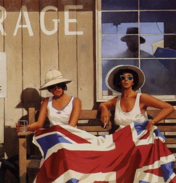 Los británicos vienen Contemporáneo Jack Vettriano Pinturas al óleo